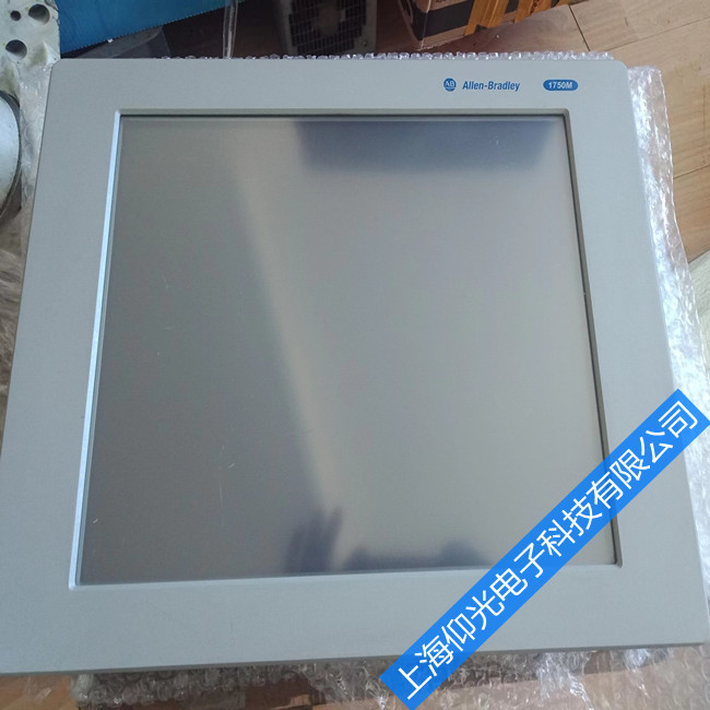 AB工控机触摸屏维修6181F-15TPXP开机显示屏幕很暗维修