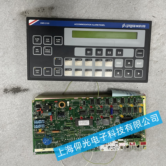 船舶控制器维修Lyngso marine UMS 2100显示面板维修