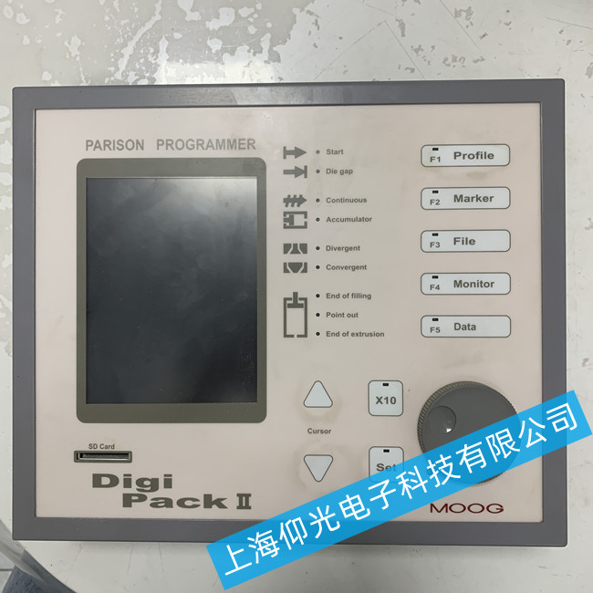 穆格控制屏维修 Digi pack Ⅱ J141-214A黑屏故障修理
