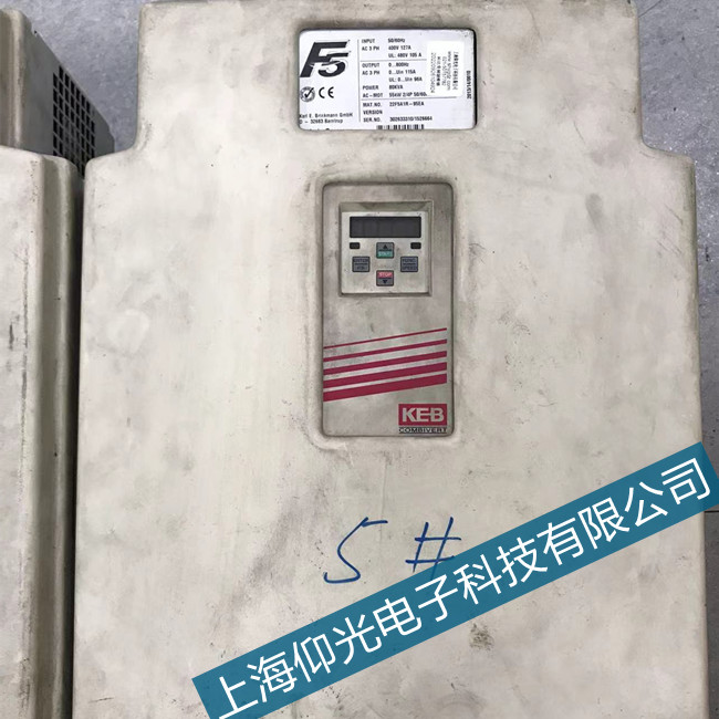 KEB科比F5变频器E.OC故障维修处理方案