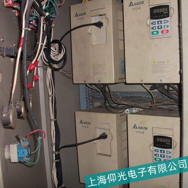 顺德台达VFD037M23A变频器负载故障分析维修