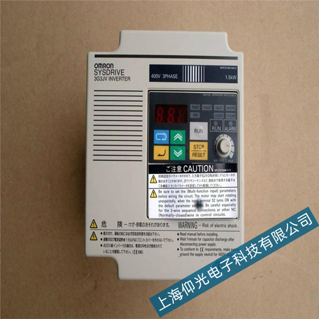 欧姆龙变频器3G3FV系列OL1、OU、OC报警代码维修对策