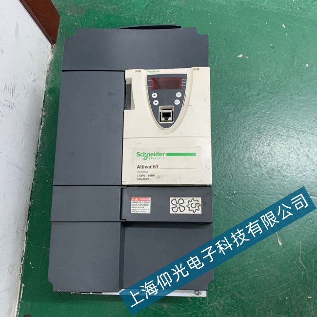 施耐德变频器故障修理ATV31上电开机无输出有哪些原因