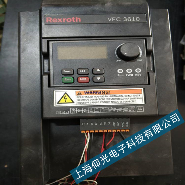 力士乐变频器VFC3610系列报警SCF故障代码的原因