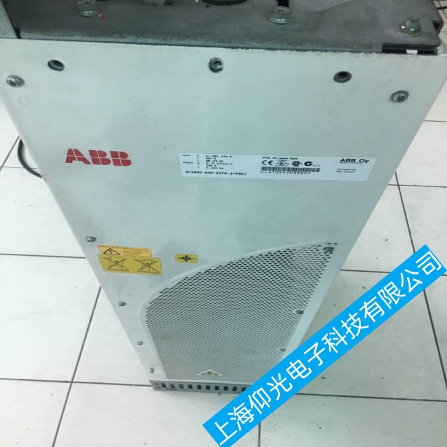 数控车床ABB变频器AC510故障报警F027维修/驱动器超温