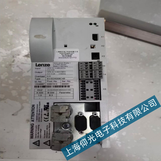 伦茨变频器8210报警OU代码诊断与维修