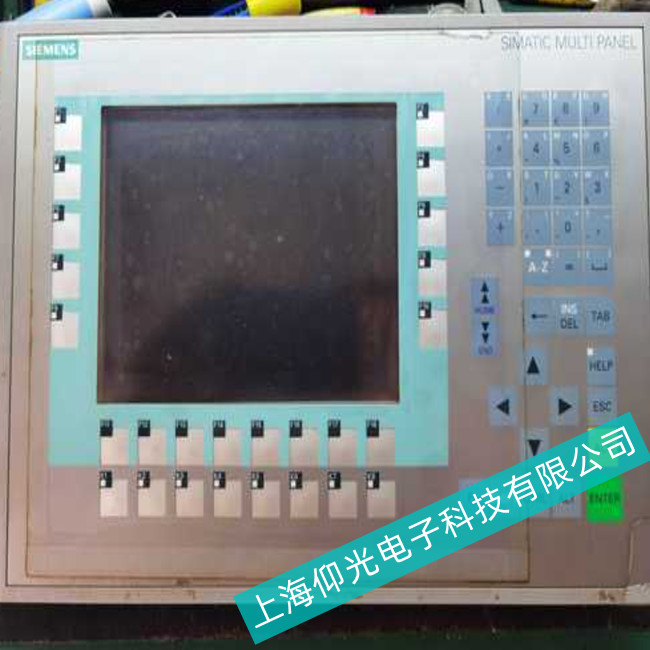 铣齿机Siemens显示屏6AV2105-0HA12-0AA0电源灯故障维修周期短