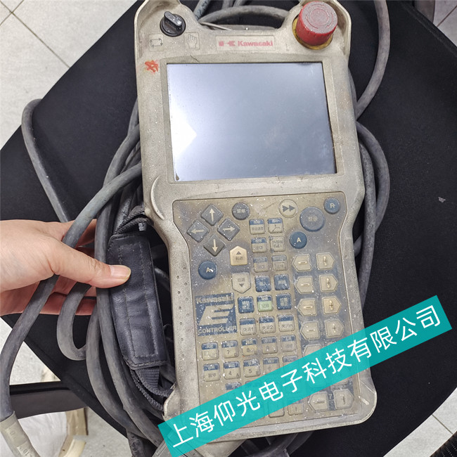 浙江抛光Kawasaki川崎机器人示教器显示屏摔破更换液晶屏