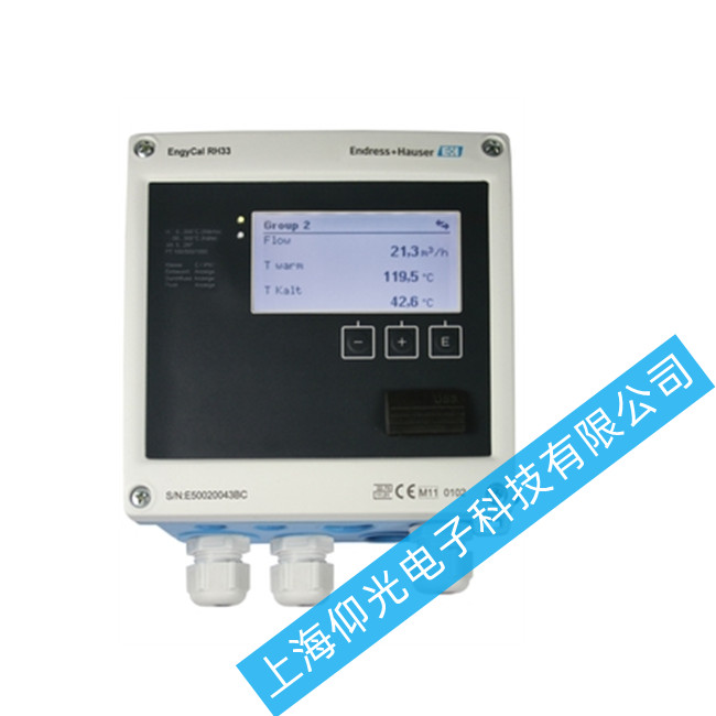 Endress+Hauser EngyCalRH33 BTU计量仪维修四大故障