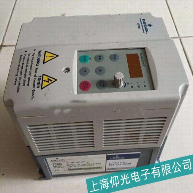 门机专用艾默生变频器TD3200输入侧缺相报警E008、E009维修