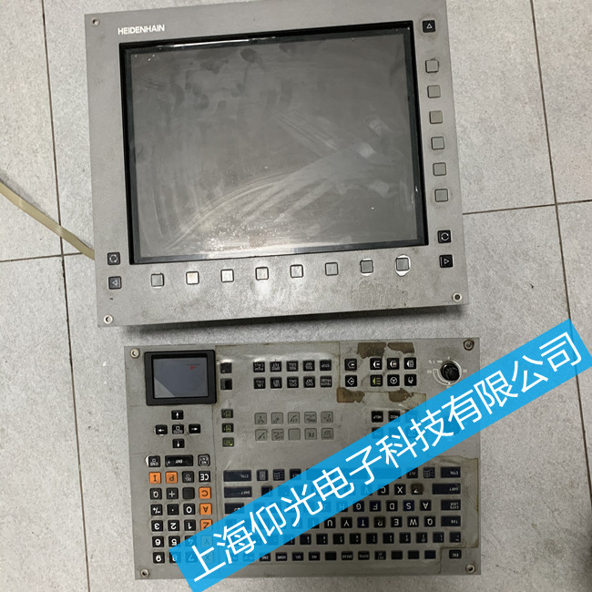 海德汉数控TNC620系统电源模块指示红灯亮不输出故障维修