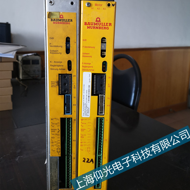 桑纳凸印机baumullre鲍米勒BM4434-SI1伺服909错误故障维修