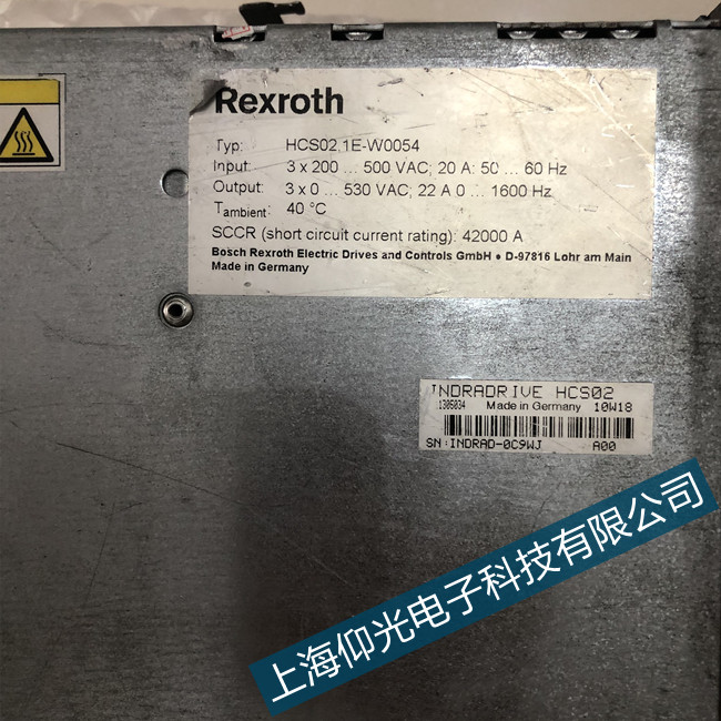 rexroth力士乐维修HVE04.2控制器F2059定位时方向错误怎么处理