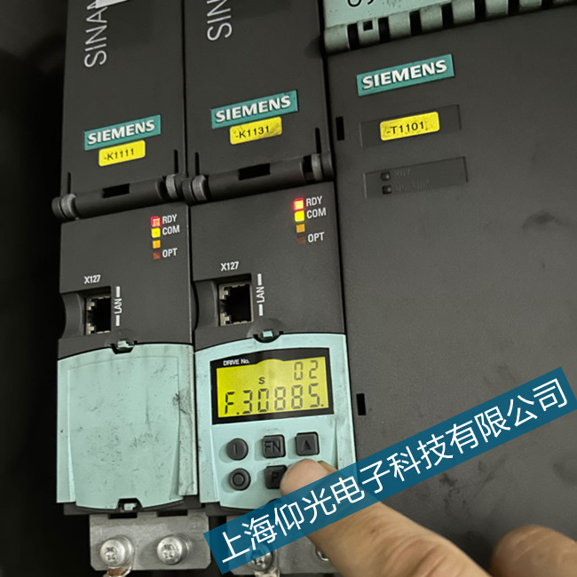 西門子交流伺服驅(qū)動器顯示849故障代碼上海維修點