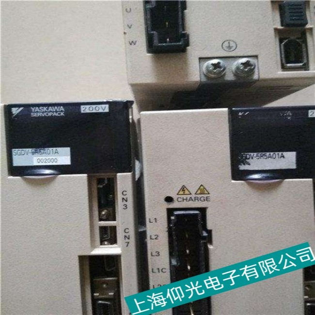 东莞市YASKAWA安川SGDM-A5AD伺服驱动器LED灯异常故障维修