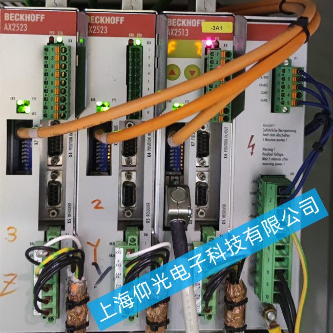 BECKHOFF倍福伺服驱动器维修AX2003报警D181维修仰光