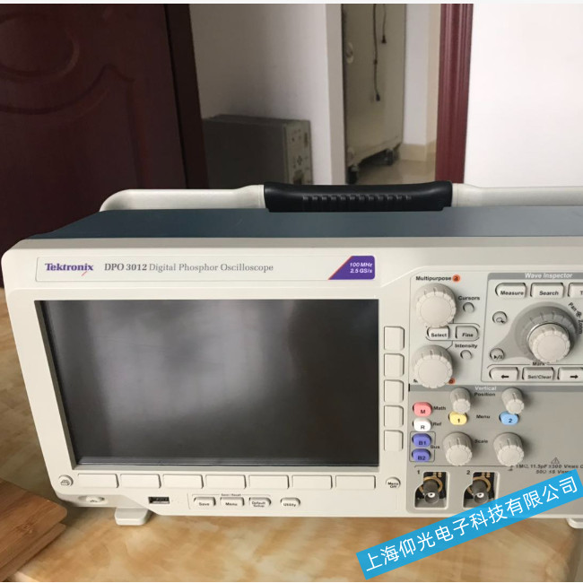 连云港泰克数字荧光示波器DPO-3012开机黑屏故障维修