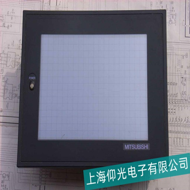 常州三菱A850GOT-SBD触摸屏蓝屏死机故障快速维修