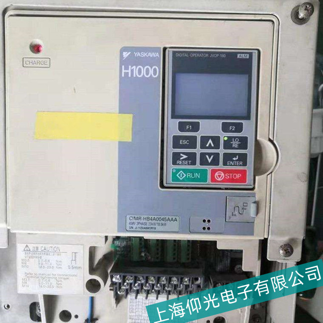 杭州YASKAWA安川PC5系列变频器开机无显示故障维修