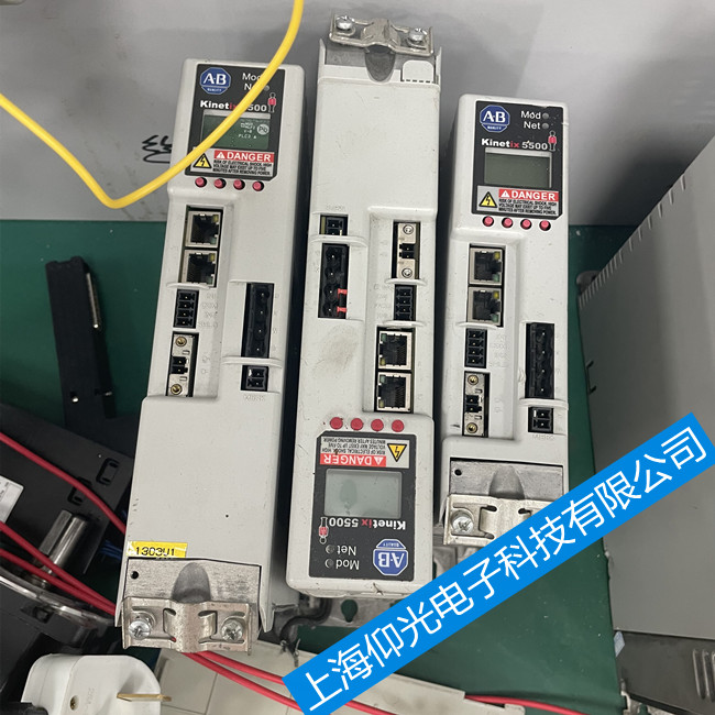 勾边机AB Kinetix6000伺服驱动器开机报警E18维修