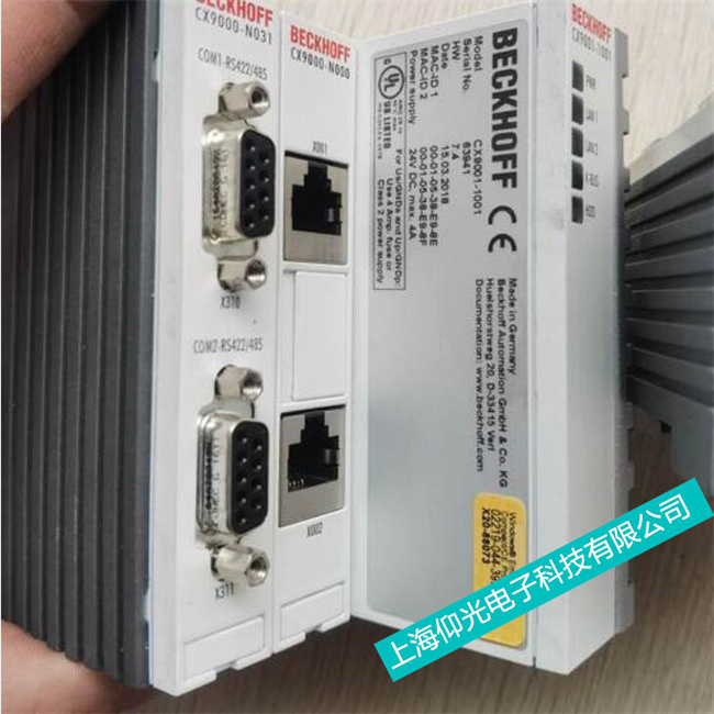 浙江倍福CX9000端子模块嵌入式PC无法完全启动实力维修公司
