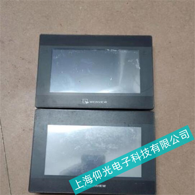 青岛威纶通MT6071IE触摸屏进水处理方法及维修报价