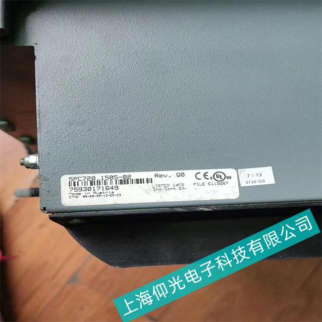 如何排除贝加莱B&R工控机5PC720.1505-02显卡故障