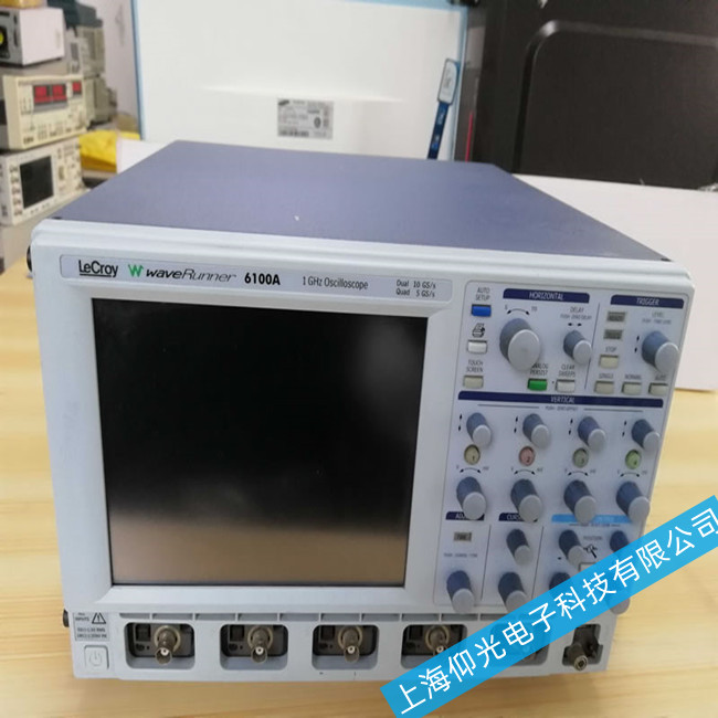 山东力科6100A示波器花屏故障维修