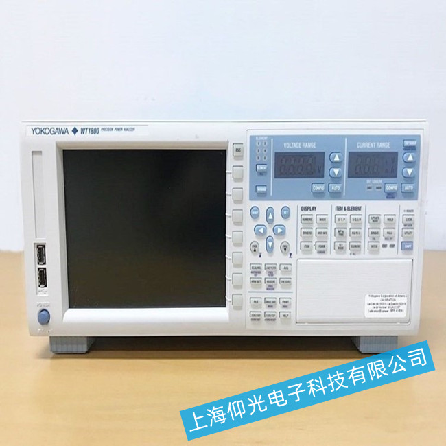 横河WT1800高性能功率分析仪一般故障原因及检修方法