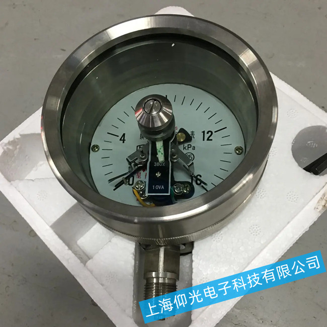 防爆感应接点压力表出现指针故障如何维修?