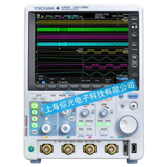 横河示波器DLM3054黑屏故障的维修技巧
