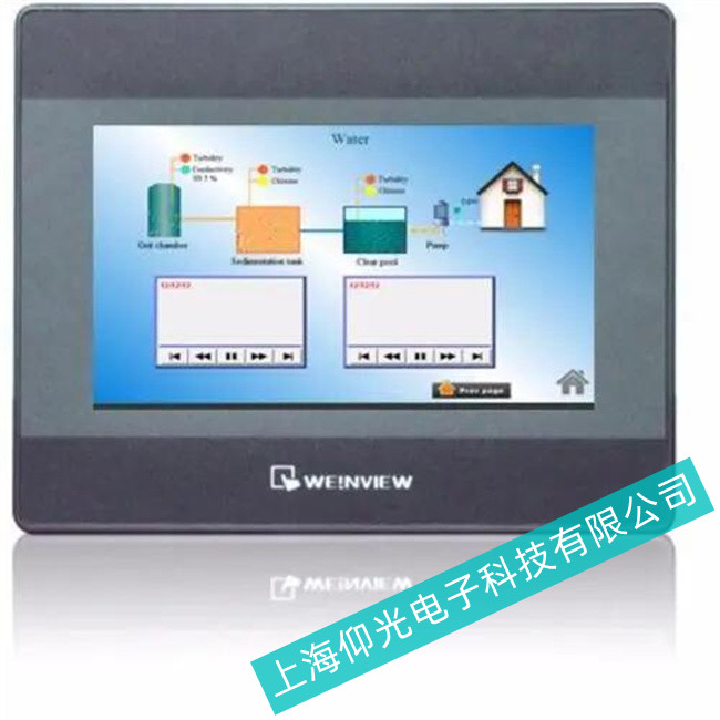 威纶通触摸屏MT8102IQ显示屏白屏的故障维修思路