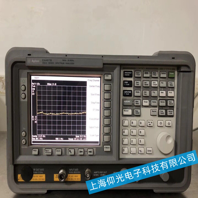 杭州安捷伦E4407B信号发生器无法开机故障维修