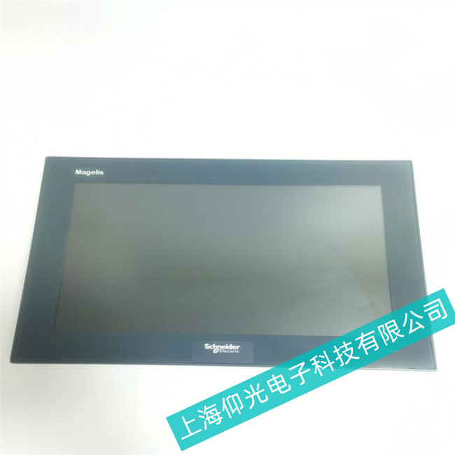 schneider施耐德工控机HMIPUH6A0701看不清字迹故障维修