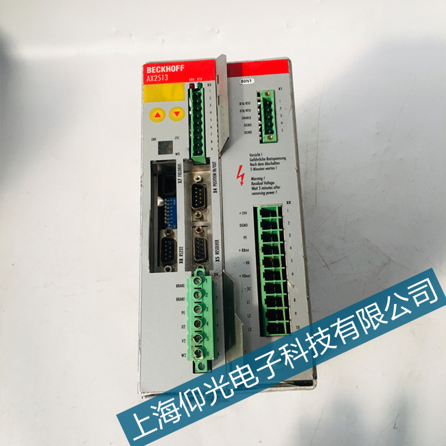 长宁倍福伺服驱动器运行出现F807故障维修公司
