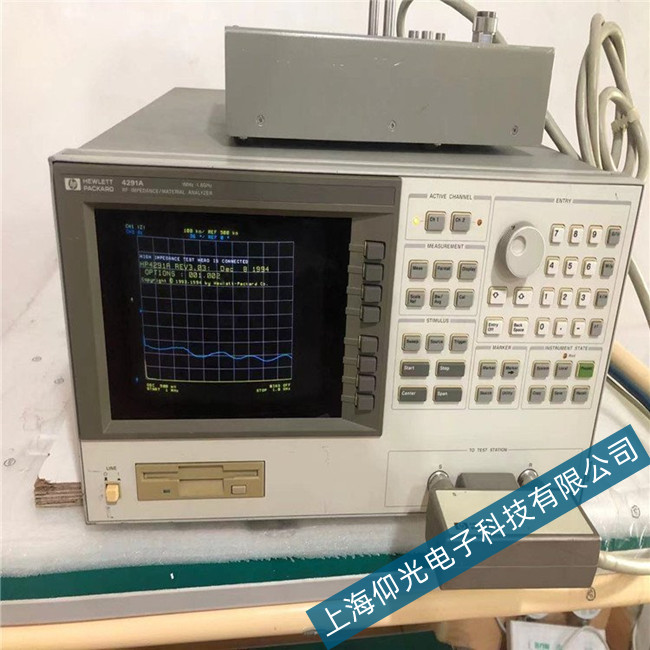 连云港惠普LCR测试仪4291A开机无法进入测试界面维修方法