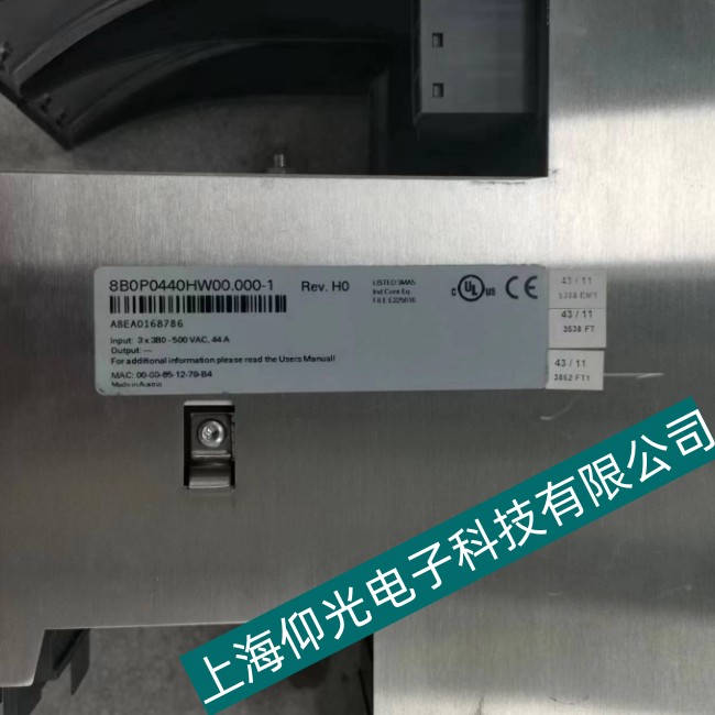 贝加莱伺服电源8B0P0440HW00.000-1灯不亮故障快速维修