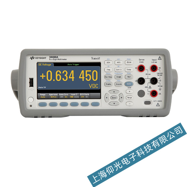 是德LCR表34460A开机无法进入测试界面如何维修?