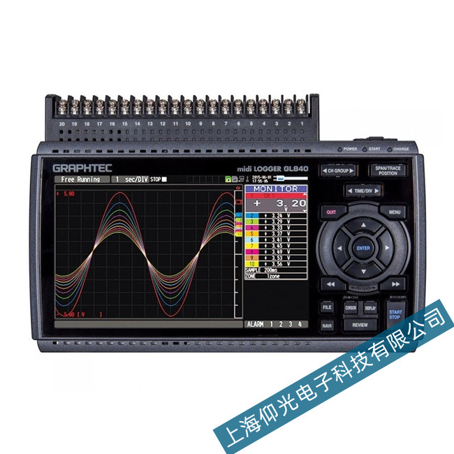 �ձ�ͼ��GRAPHTEC�¶ȼ�¼��GL840�������������ų�ά��