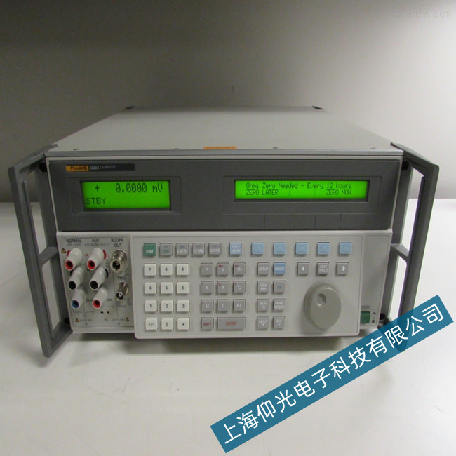福禄克5520A高精度多功能校准仪白屏故障维修