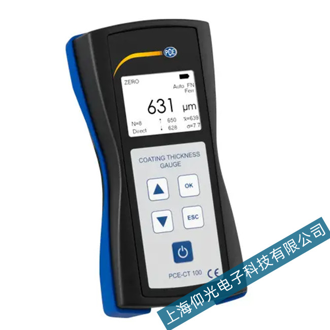 德国PCE Instrument超声波测厚仪PCE-CT100屏幕不显现数据维修方法