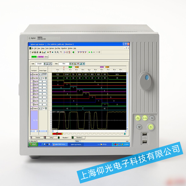 安捷伦16083A逻辑分析仪常见故障维修