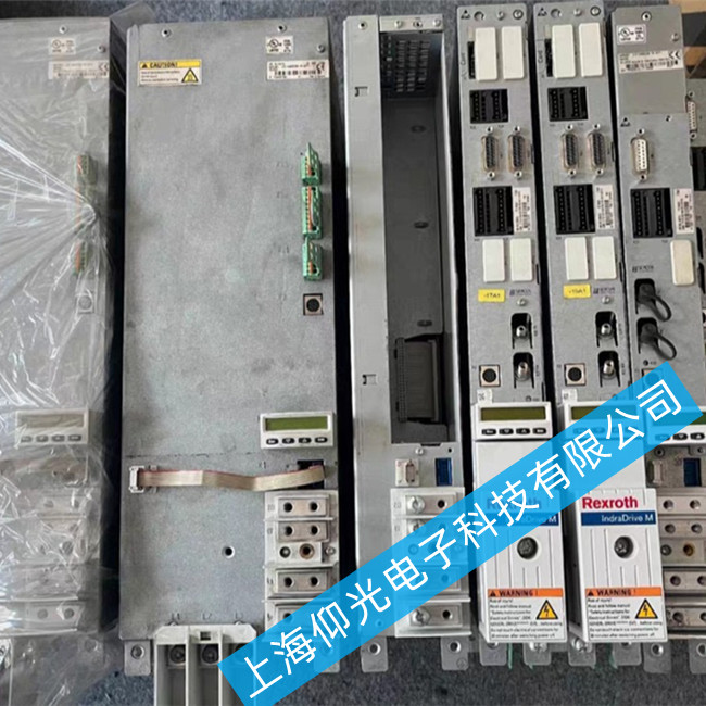 纺织行业专用力士乐伺服驱动器维修DKC05.3-040-7-FW显示报警F8201维修