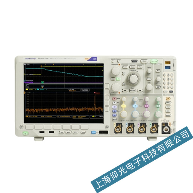泰克MDO4014-3混合域示波器黑屏故障维修技巧