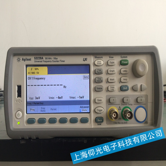 安捷伦53220A频率计调节旋钮无响应故障维修