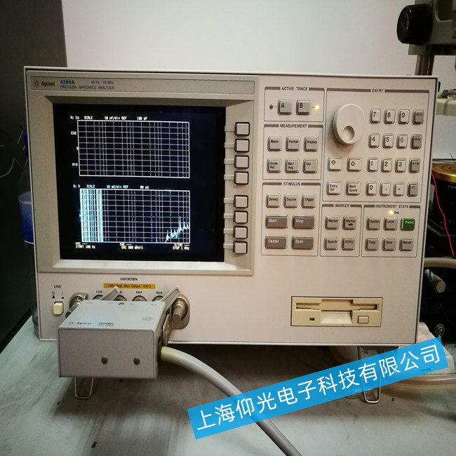 安捷伦阻抗分析仪4294A白屏维修案例及处理方法