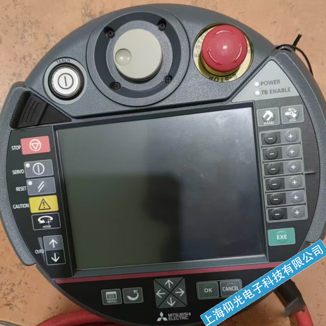 杭州三菱机器人机械手示教器显示器黑屏维修专业维修