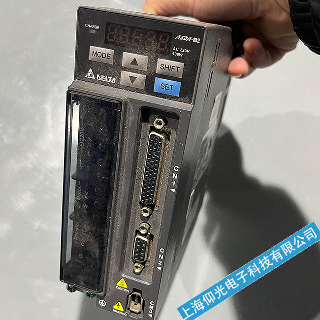 台达机器人伺服驱动器过电流过电压故障代码维修