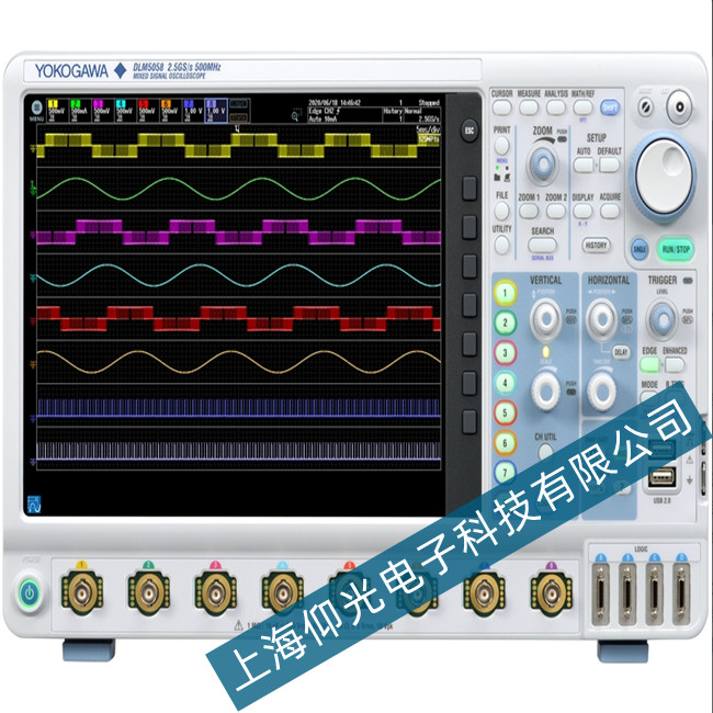 横河DLM5034示波器屏幕显示不出来故障维修