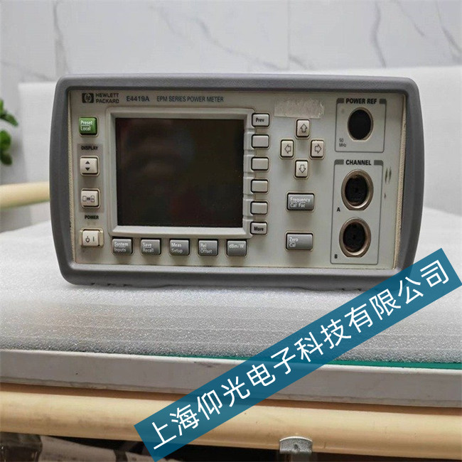 是德E4419A功率计常见故障原因分析及维修方法